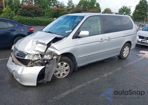 2003 Honda Odyssey Ex-L z USA, uszkodzony, nr VIN 5FNRL18003B132156